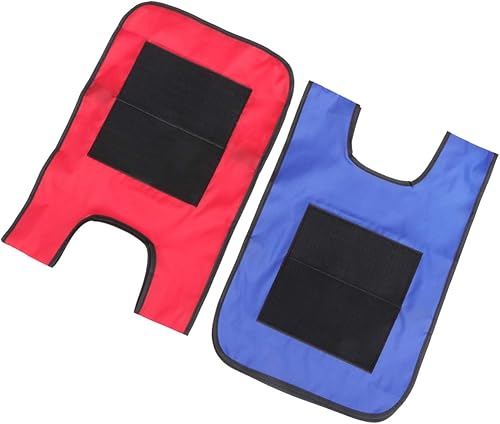 Miniatura 2 de Toyvian Dodgeball - Chalecos de juego, juego de chalecos adhesivos, pelota adhesiva para juegos, juego de actividades al aire libre para niños,