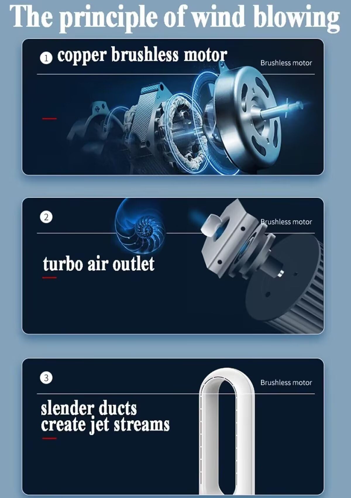 Genérico Ventilador de refrigeración 18 pulgadas para hogar,ventilador de mesa,viento 8 velocidades,temporizador 8 horas,ventilador de torre oscilante 80°,silencioso