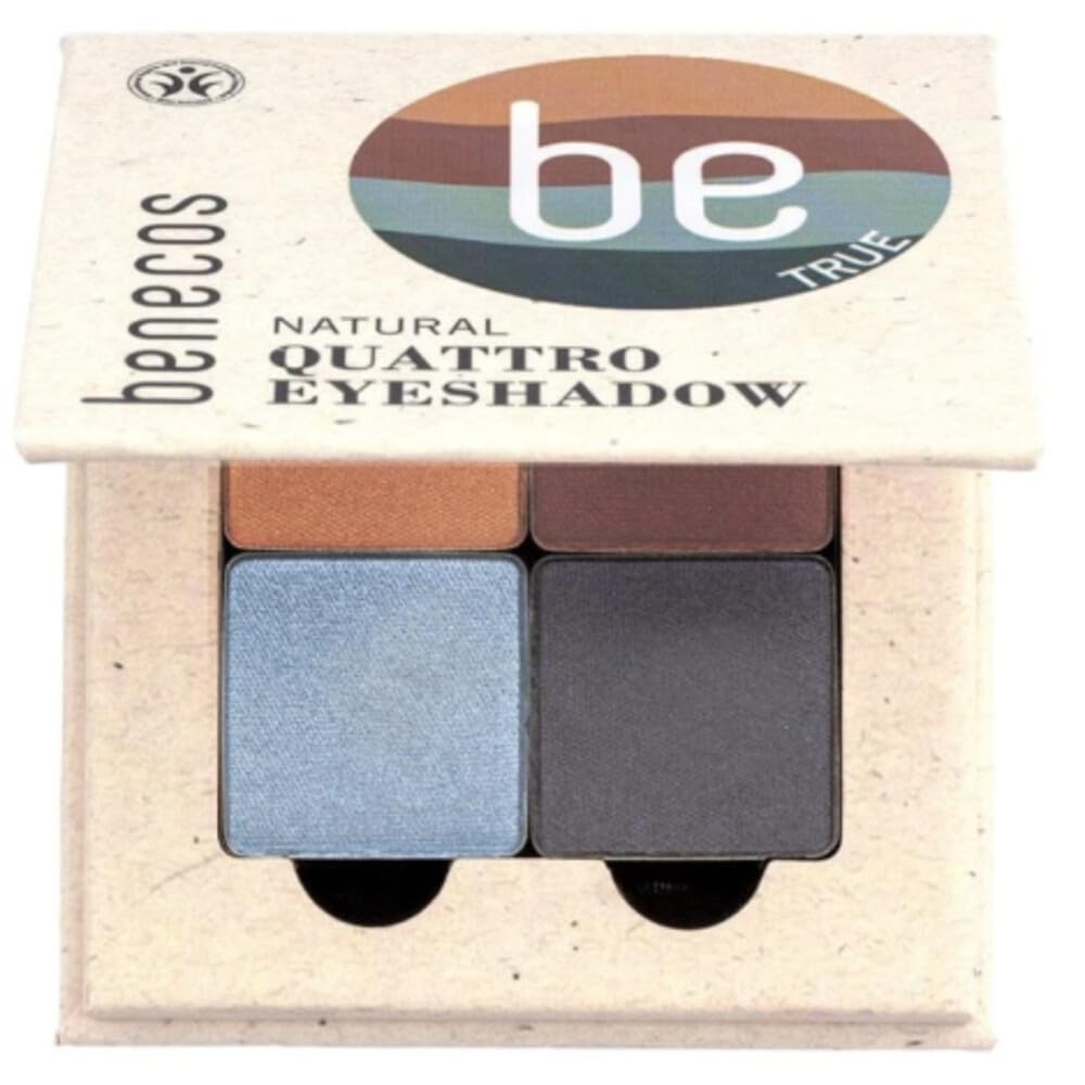 benecos Quattro Eyeshadow True Blue