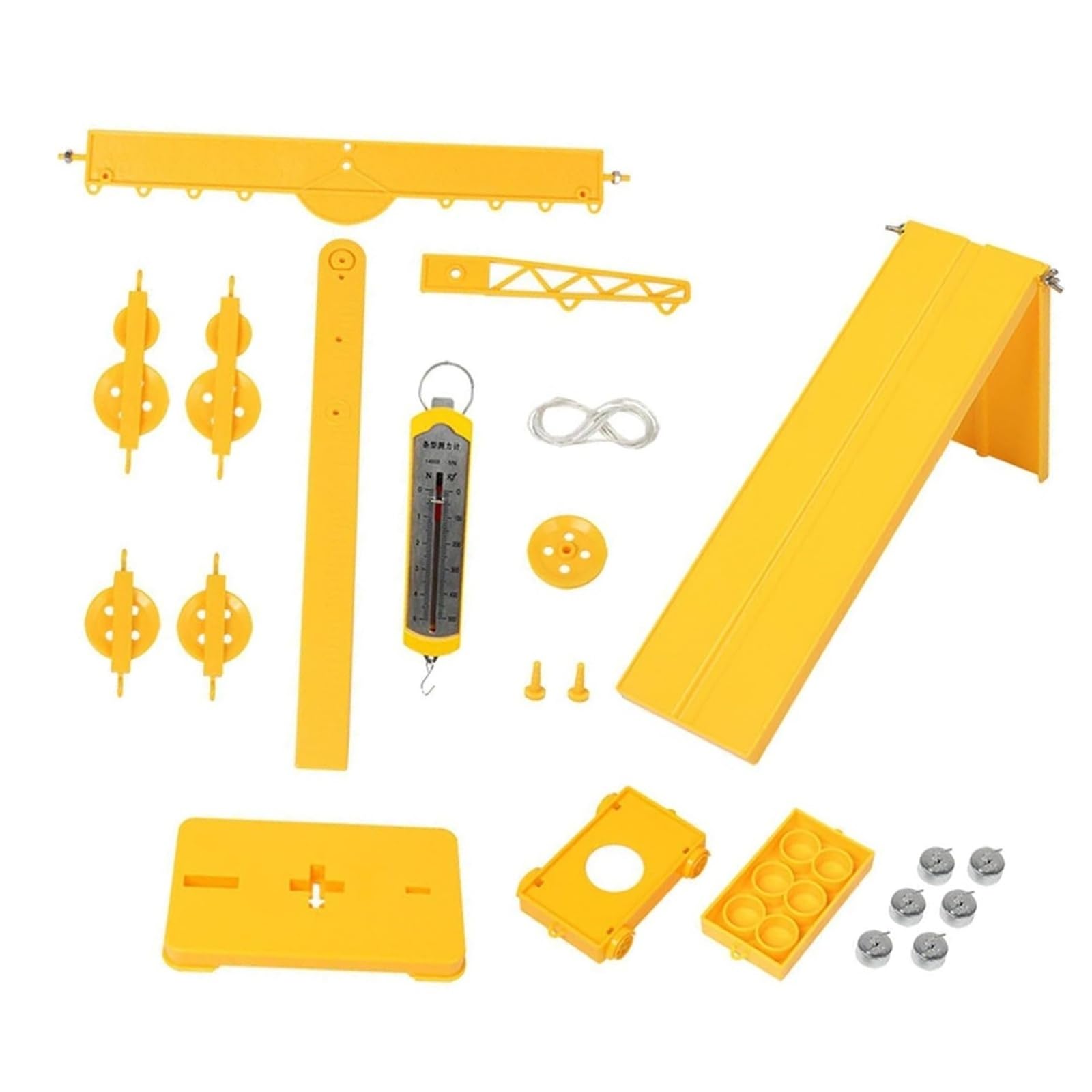Kit de poleas y palancas SY para experimentos de física y fuerza mecánica