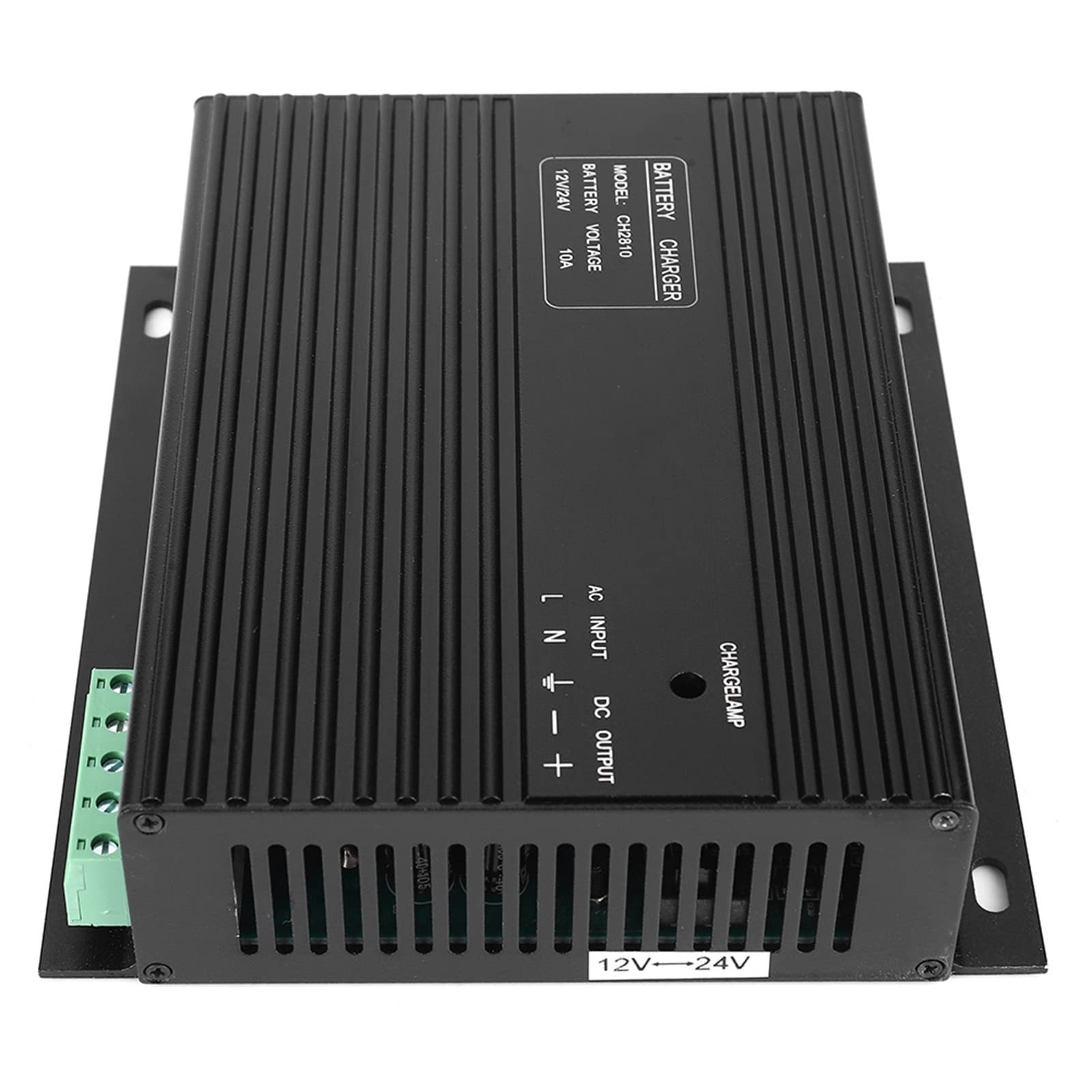 Cargador de BateríA Inteligente para Generador Diésel CH2810A de 10 A, Apto para Diversas Marcas, 12 V/24 V, Totalmente Sellado, Sólido, para Carga de Baterías de Amplio Rango