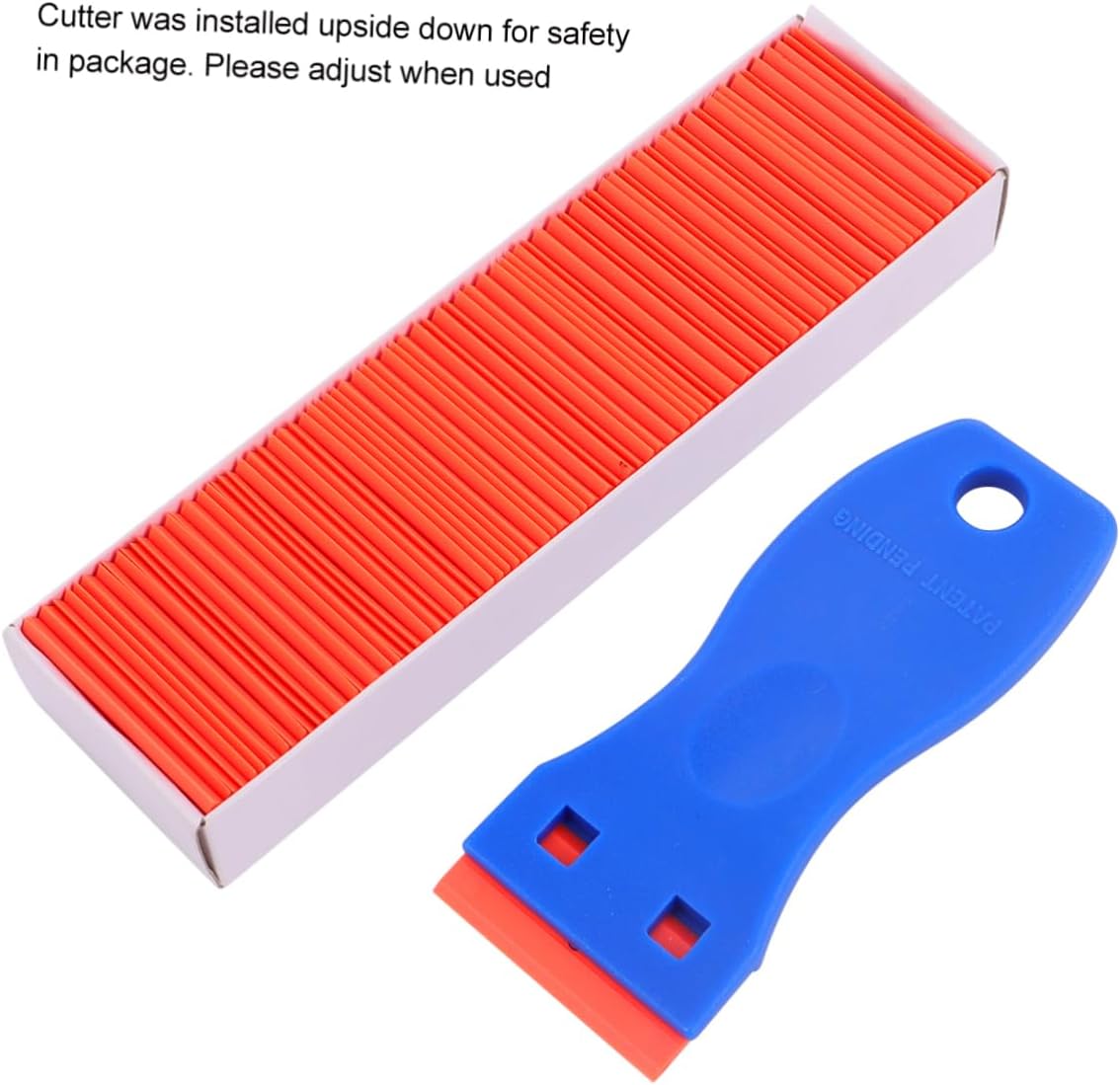 Cabilock 103pieces Tool Kit for Car Tint Application Professional Paint Glue Sticker Cutter Plastic Scraper Set Tint Removal Tool