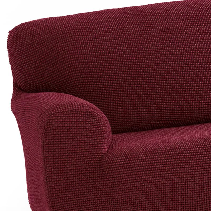 Copridivano Chester 3 Posti Maxifundas Relive - Tessuto Elastico Morbido, Colore Beige, Made In Spagna