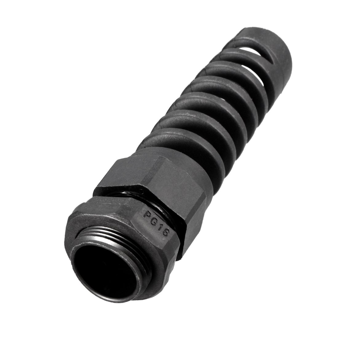 Sourcing Map M16 Presse-étoupe 4 Trous Imperméable Eau Contre-écrou Conneteur Nylon Fil 2.4-3.4mm Dia