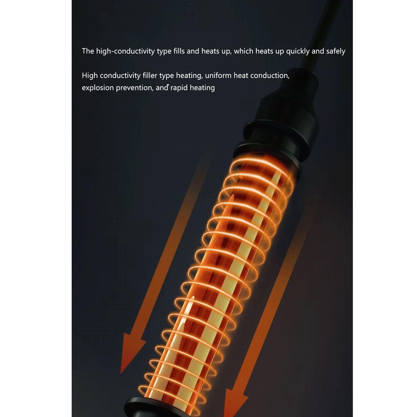 Asta riscaldante per Acquario Termostato Automatico Asta riscaldante a Risparmio energetico Riscaldatore per Acquario, 400 W (600 W)