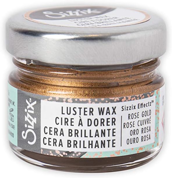 Effectz Luster Wax 664810, Metallic Gilding Polish Rose Gold, 20ml, One Size