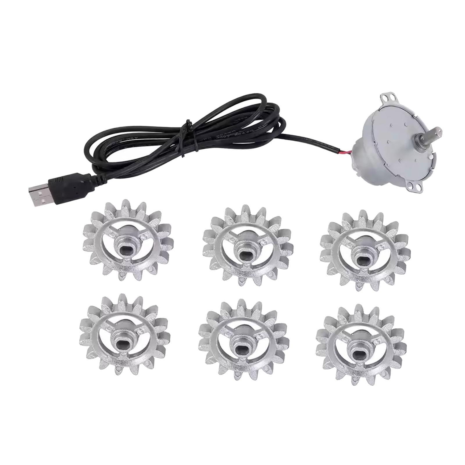 Accesorios para Asador Giratorio Automático DIY con Motor con Cable para Camping