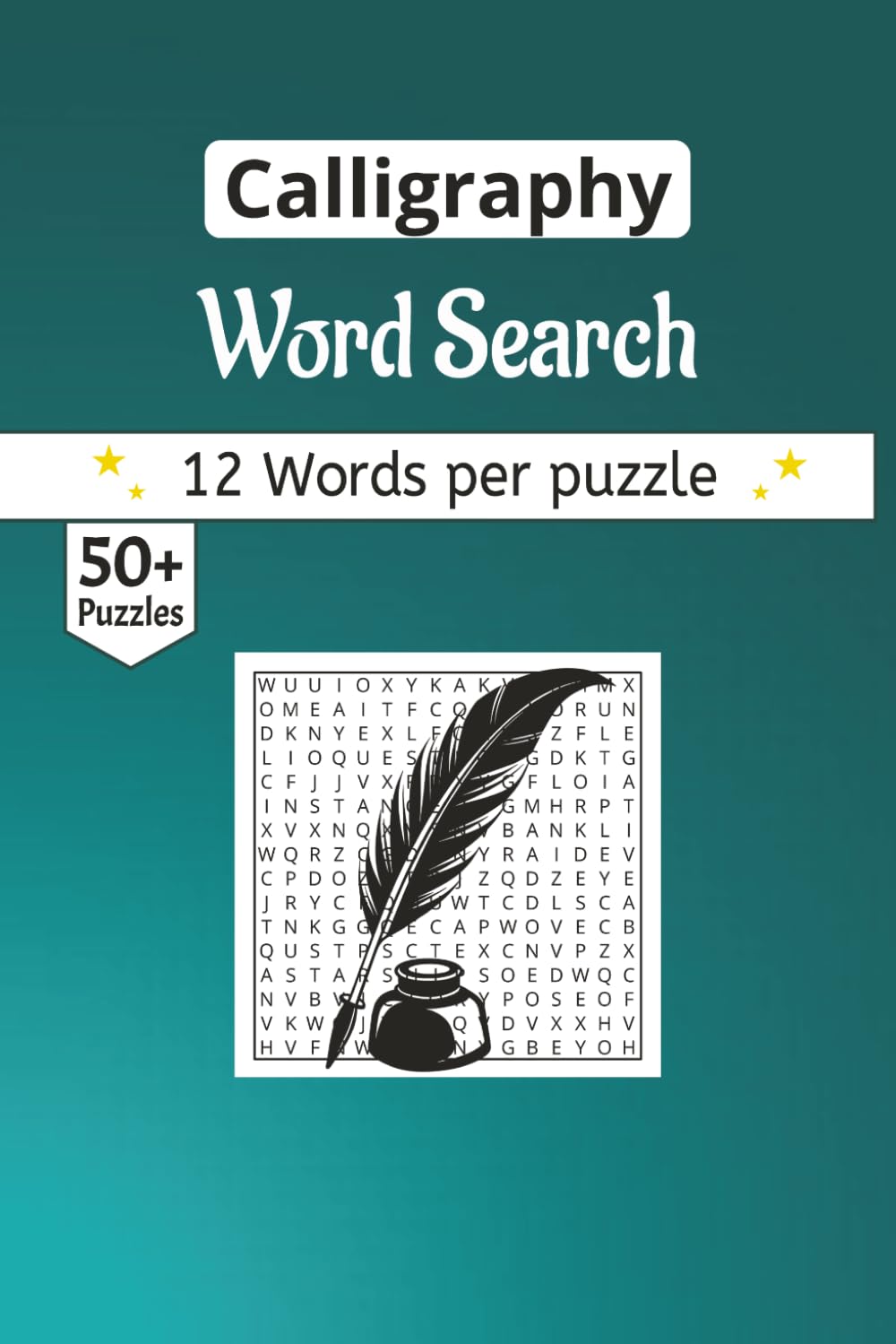 Calligraphy Word Search Book: A Hand-Curated Collection of Calligraphy Word Search Puzzles