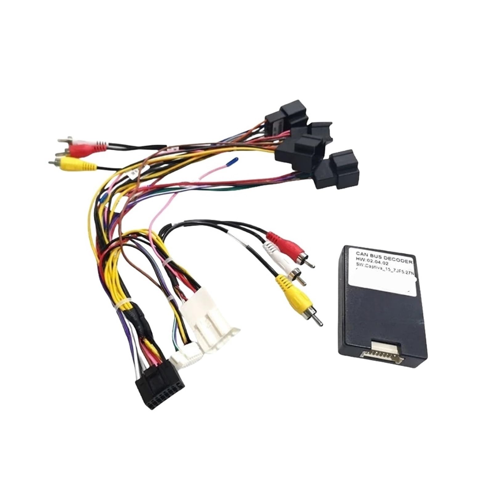 Adattatore for cavo di alimentazione Android a 16 pin for autoradio compatibile con il cablaggio del lettore CD/DVD Chevrolet Captiva Epica