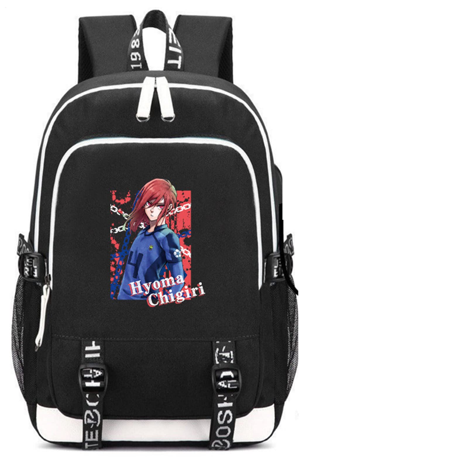 GO2COSY BLUE LOCK Anime Backpack Isagi Yoichi Daypack Student Bag Bookbag School Bag Satchel Shoulder Bag 11