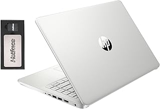 HP Stream 14" HD BrightView Laptop, Intel Celeron N150, 16GB RAM, 288GB Storage (128GB eMMC + 160GB Docking Station Set), Intel UHD Graphics, 720p Webcam, Wi-Fi, 1 Year Office 365, Win 11 S, Silver