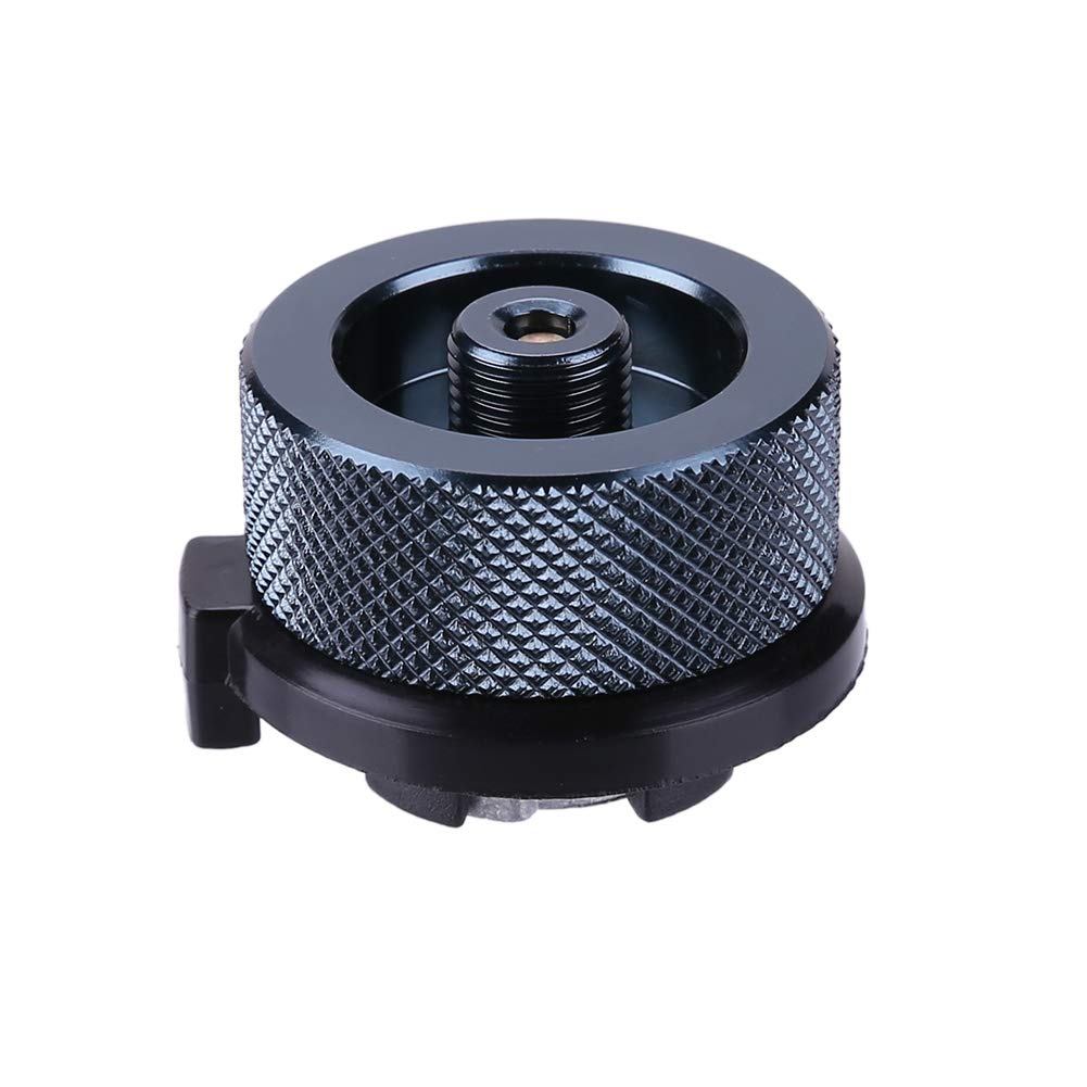 NelnissaOutdoor Camping Picnic Stove Converter Long-Flat Gas Bottle Adapter Burner