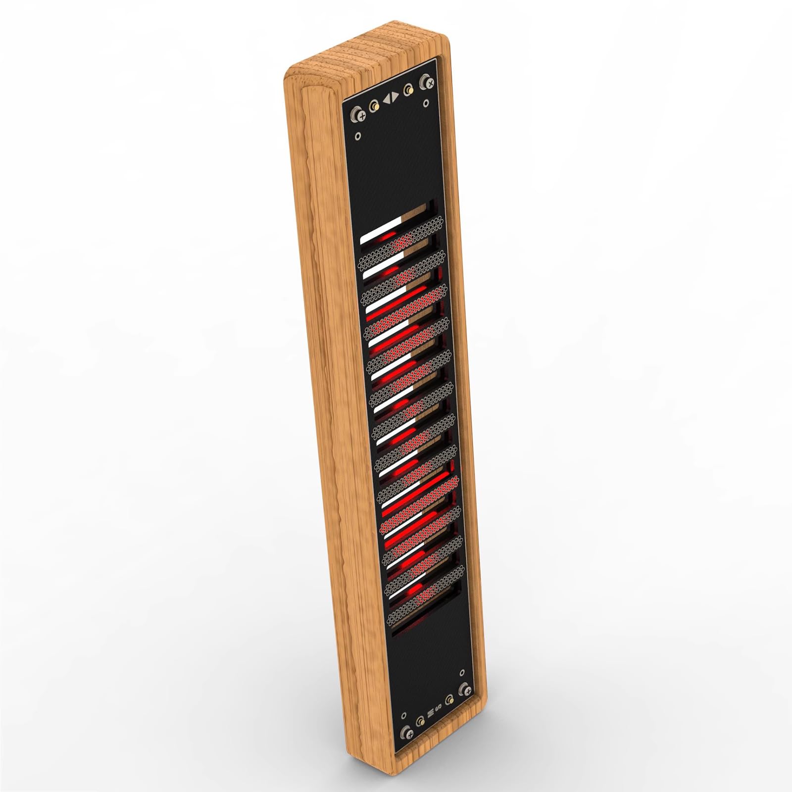 Lampada ritmica musicale con tubo Nixie, luce spettro RGB, luminosità e colore regolabili, pickup suono dinamico per studio desktop sala giochi