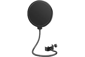 Neewer Professional Microphone Pop Filter Shield Compatible with Blue Yeti