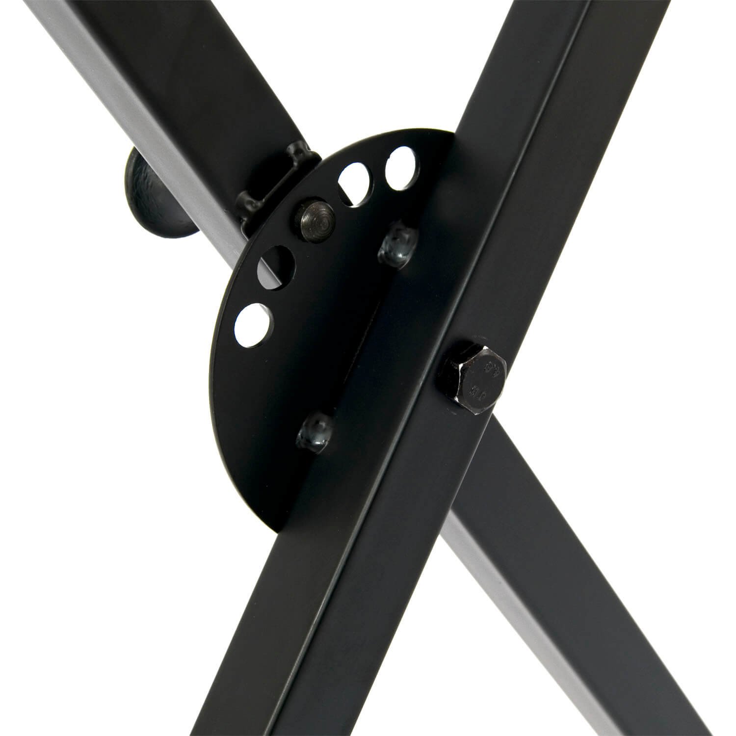 Tiger KYS77BK Keyboard Stand XFrame Height Adjustable Single Braced