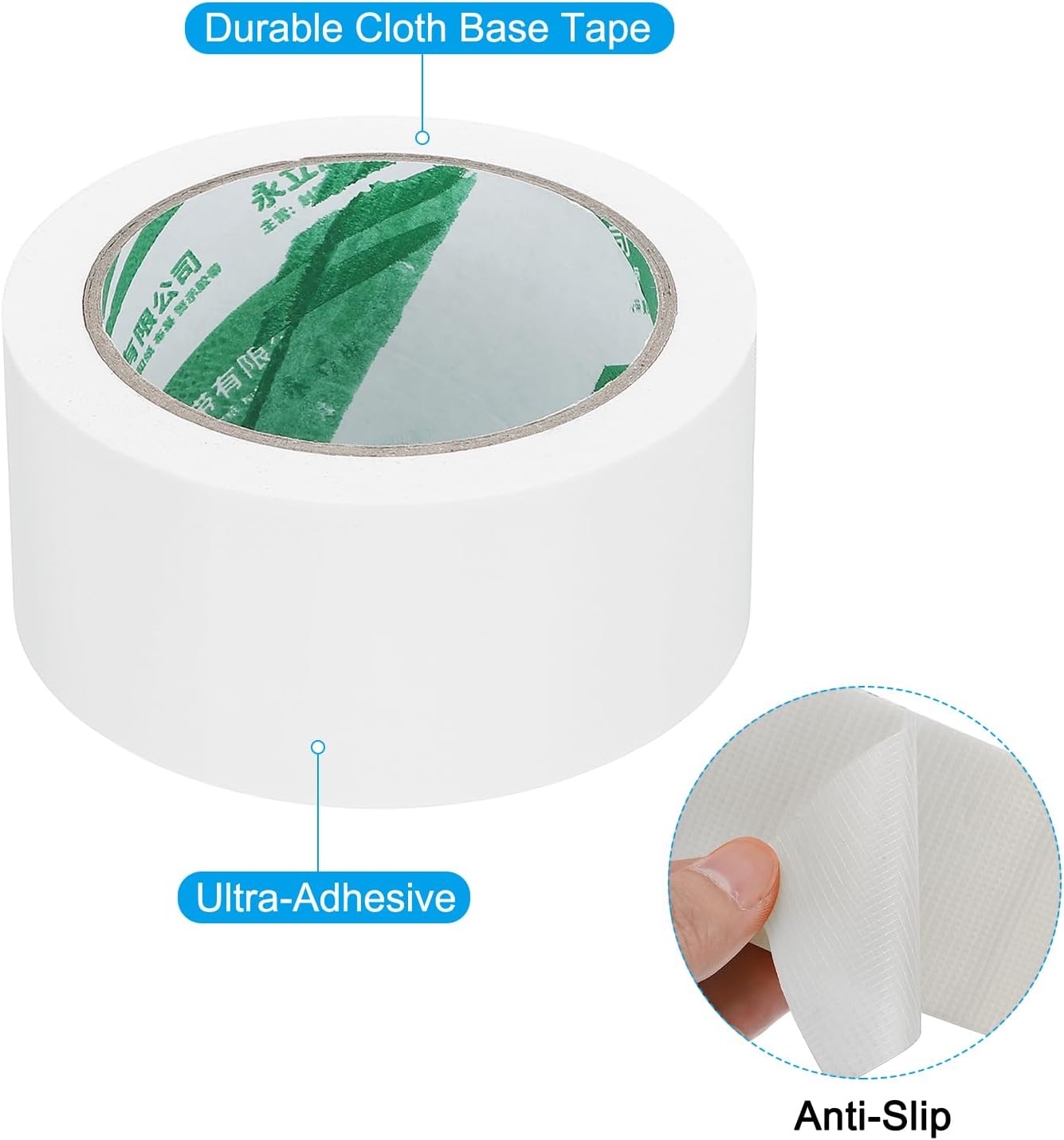 PATIKIL Pickleball Court Tape 2 in x 66ft, 4Pcs Pickleball Court Marking Kit for Indoor/Outdoor Tennis Volleyball Badminton Court, White