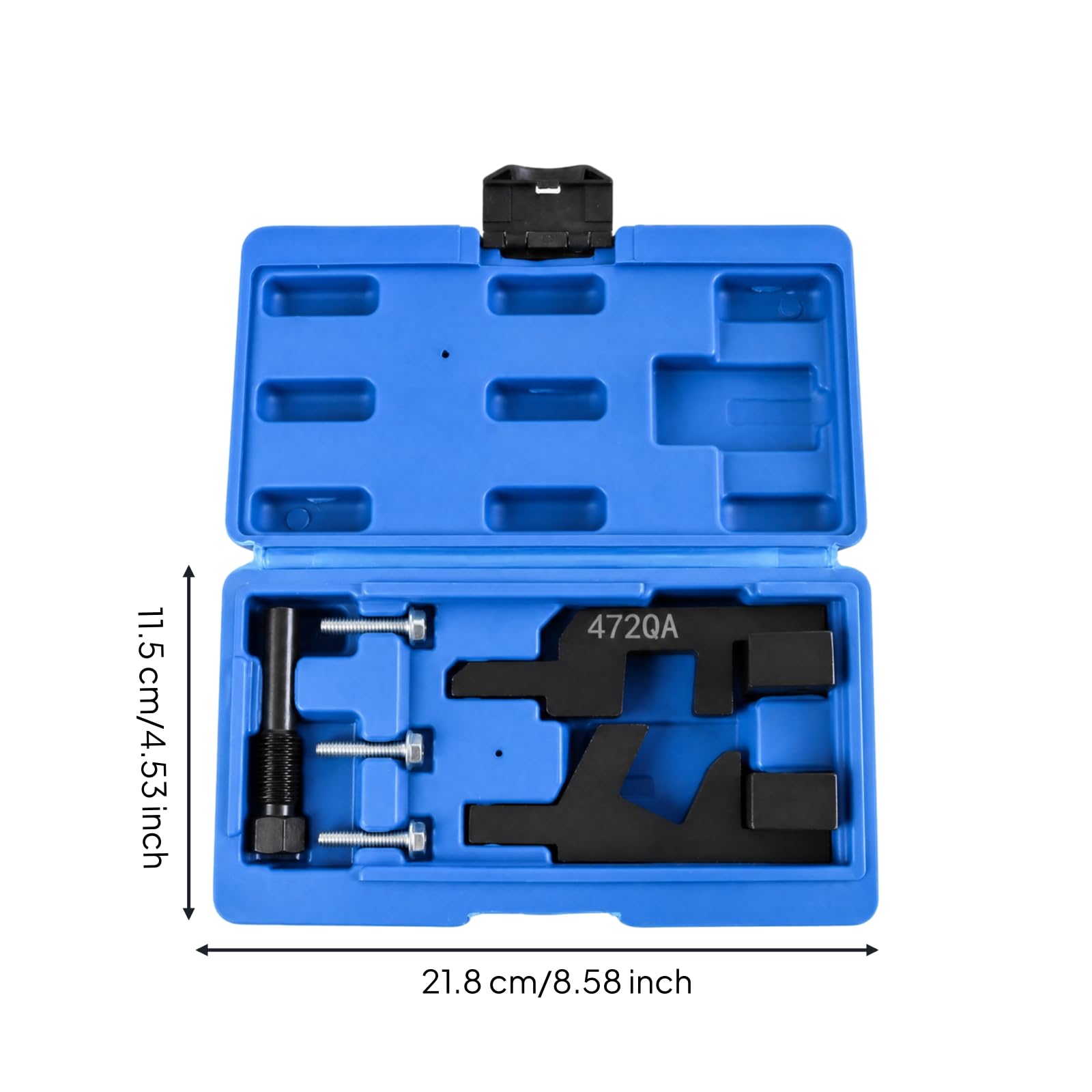 Kit Fasatura Motore per 472qa 1.5t in Acciaio al Carbonio con Atzzo di Posizionamento Albero a E Manovella con Custodia Rigida per Riparazione