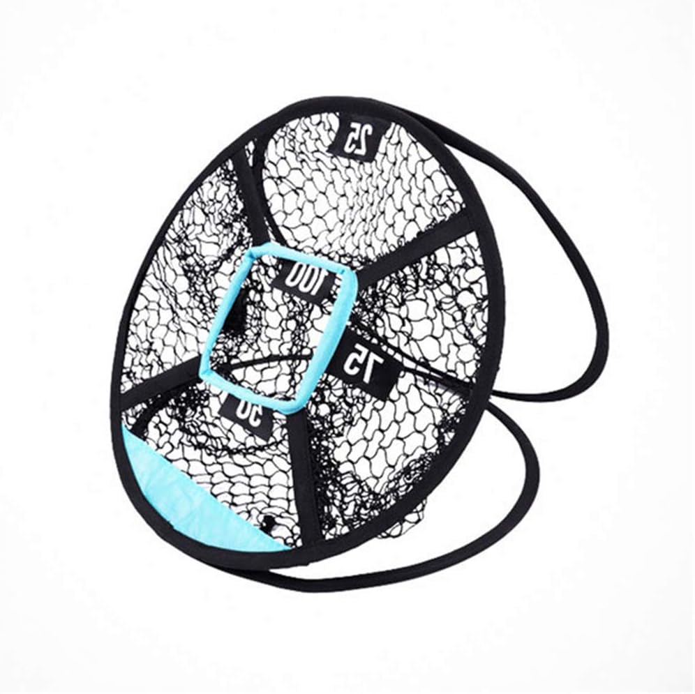 Golf Hitting Net, Foldable Golf Practice Cage Driving Hitting Net Training Aid for Outdoor Indoor with Target and Carry Bag,Blue