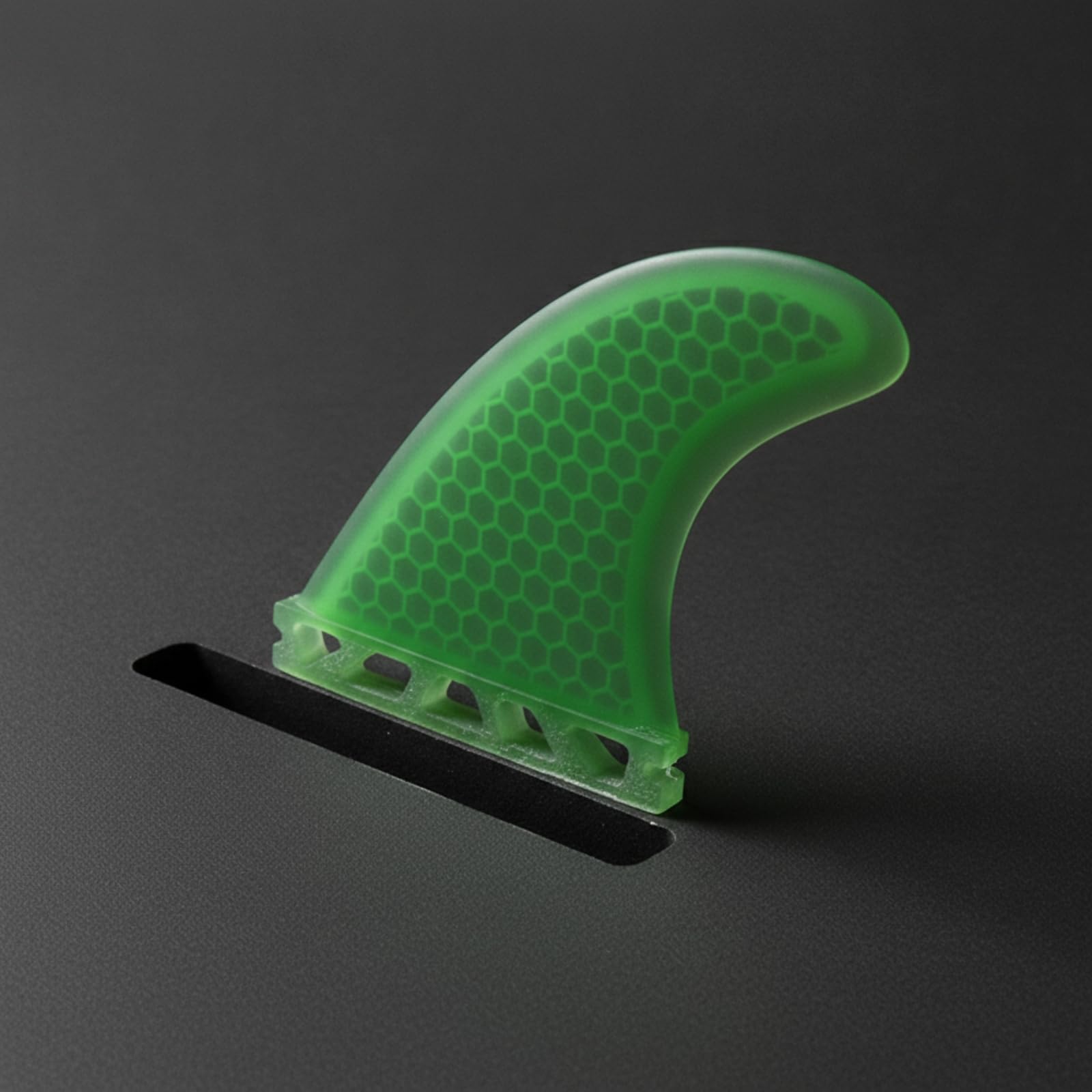 3 Pièces Aileron avec Base Single-Tab | Alvéolé, Texturé, pour Vagues