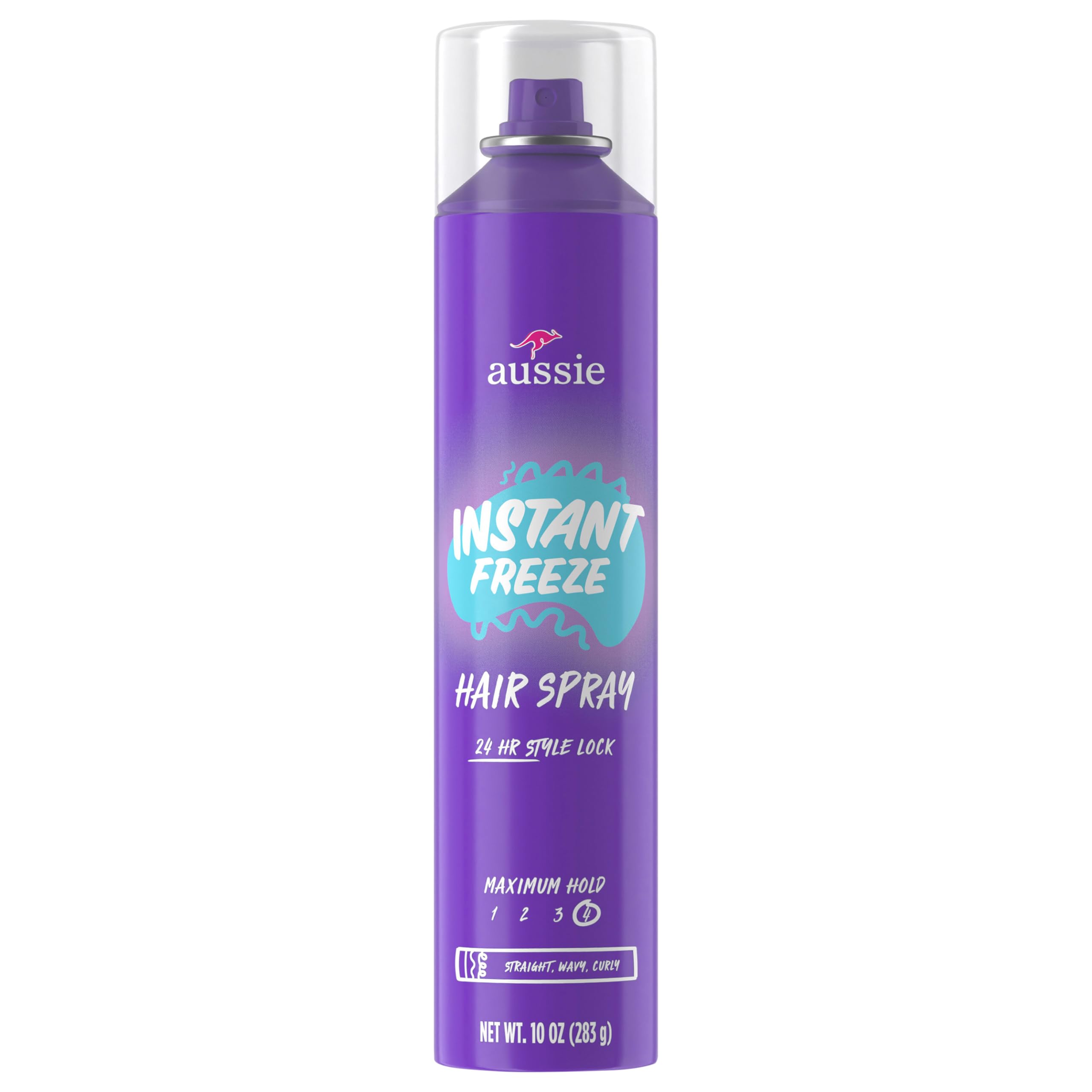 Aussie, Hair Spray Maximum Hold 4, 10 Ounce