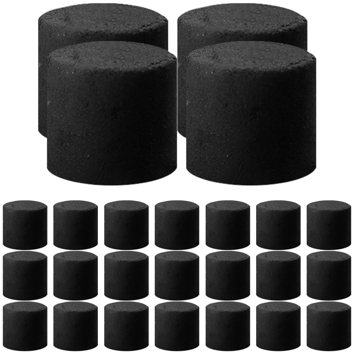 Ciieeo Quemador De Incienso De 5 Cajas Calentador De Manos De Carbón Vegetal Recargable para Estufa De Escritorio para Fogatas Pequeñas.