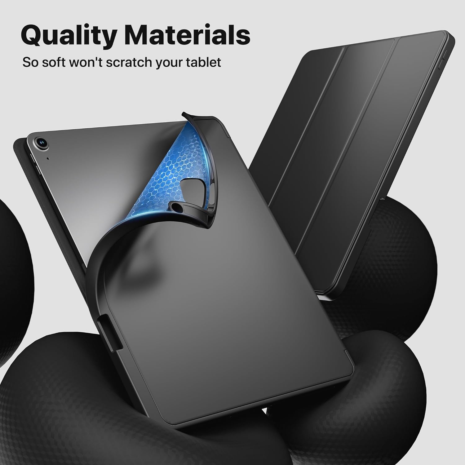 TechTrendz for iPad Air 13 inch Cover M3/M2 (2025/2024), iPad Pro