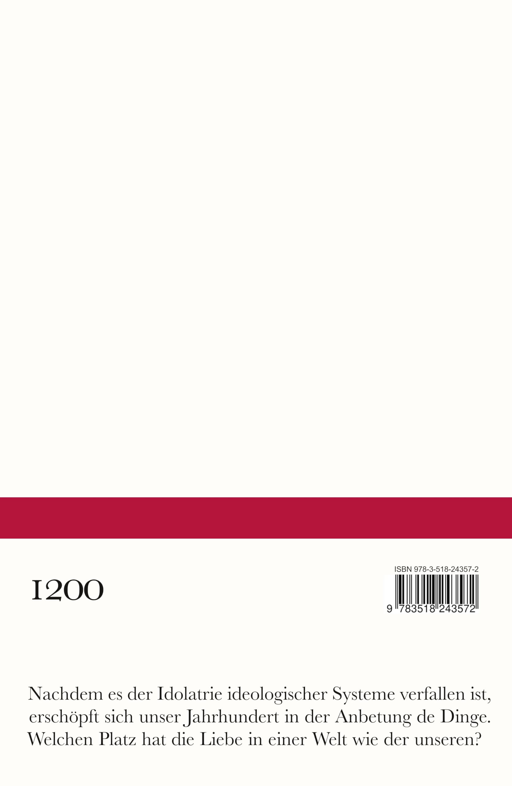 Die doppelte Flamme Liebe und Erotik (Bibliothek Suhrkamp)