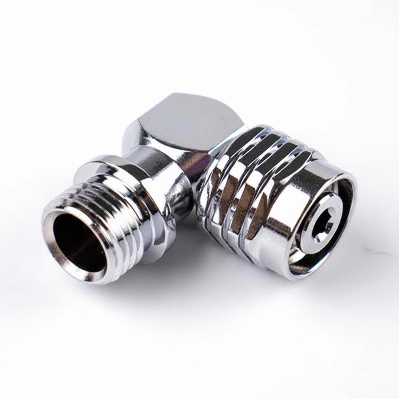 Ojiva® Angled Design Second Stage Regulator Angle Adapter Universal Compatibility Diving Regulator Elbow Adapter Compact Size Diving Hose Elbow Connector Lightweight for Underwater, 90 Degree-image-39