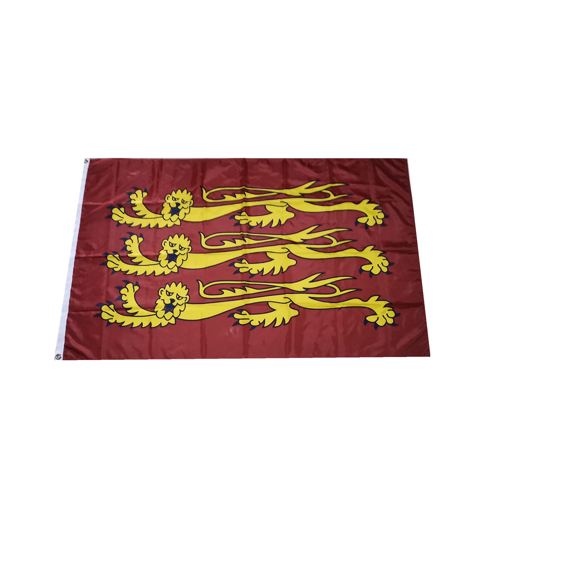 Stormflag Richard Lionheart Flag 3x5ft Richard I of England Flag 90x150cm polyester 90g with Two Eyelets and Double Stitched