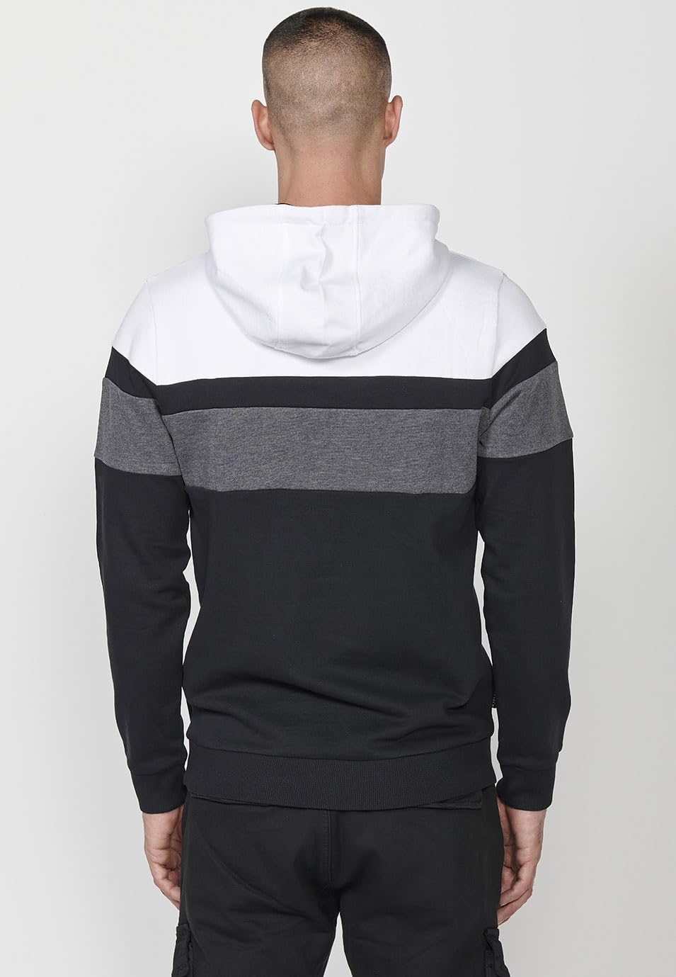 Koroshi Sudadera manga larga con capucha hombre