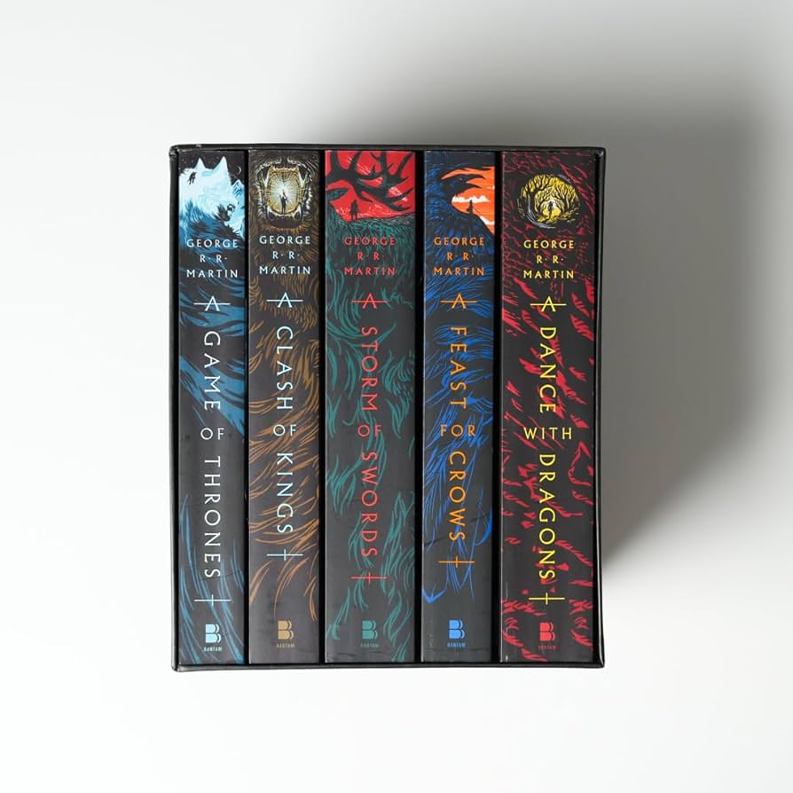 洋書 Game of Thrones Book Collection George R. R. Martin's A Game of Thrones 5-Book Boxed Set