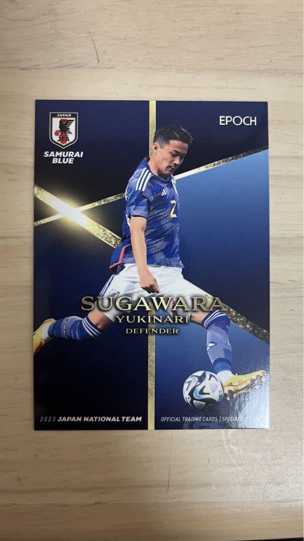 サムライブルー ノート菅原由勢】EPOCH サッカー日本代表 スペシャル