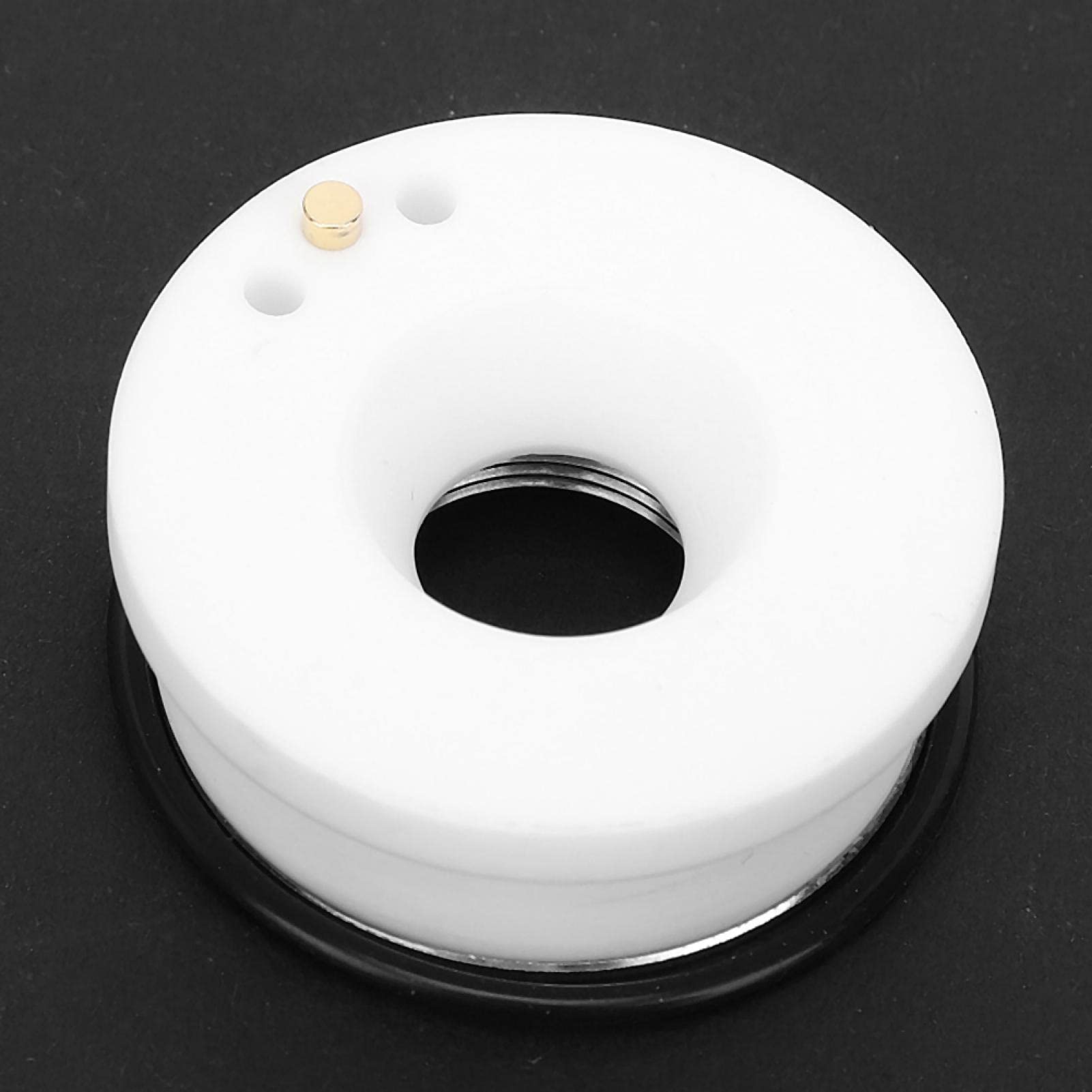 Boquilla láser Anillo de cerámica, fibra láser Anillo de cerámica Hilo M11 de alta sensibilidad para cabezal de corte láser S/L(L(diameter 32mm))