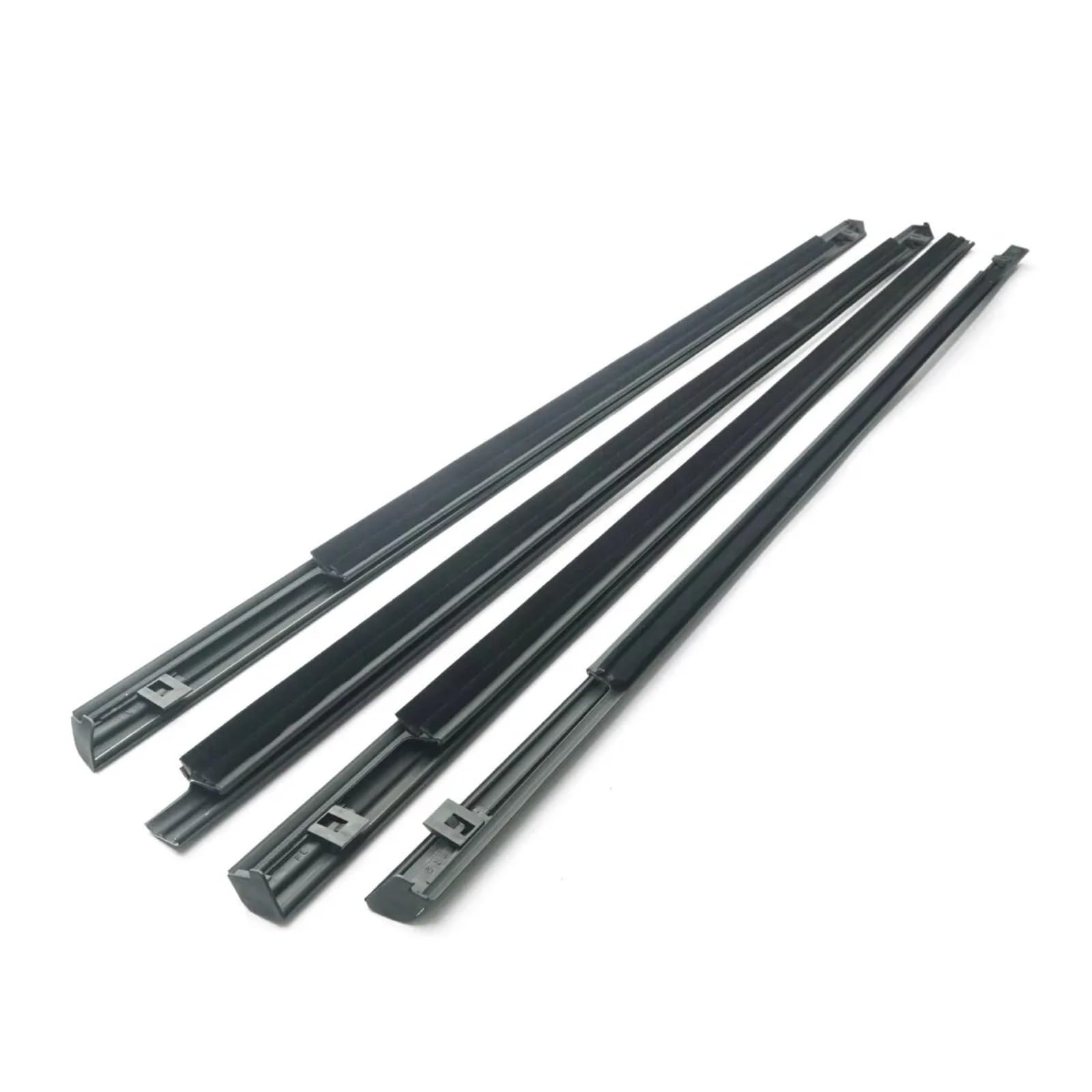 Glilar One Color Automotive Window Seals Compatible With Nissan For X-Trail T30 2001-2007 Car 4Pcs Sealing Belt Moulding Trim Outer Windows Weatherstrip 808218H300