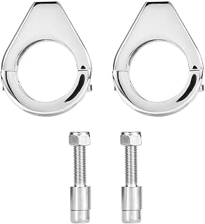 KIMISS Aluminum Fork Clamps Silver