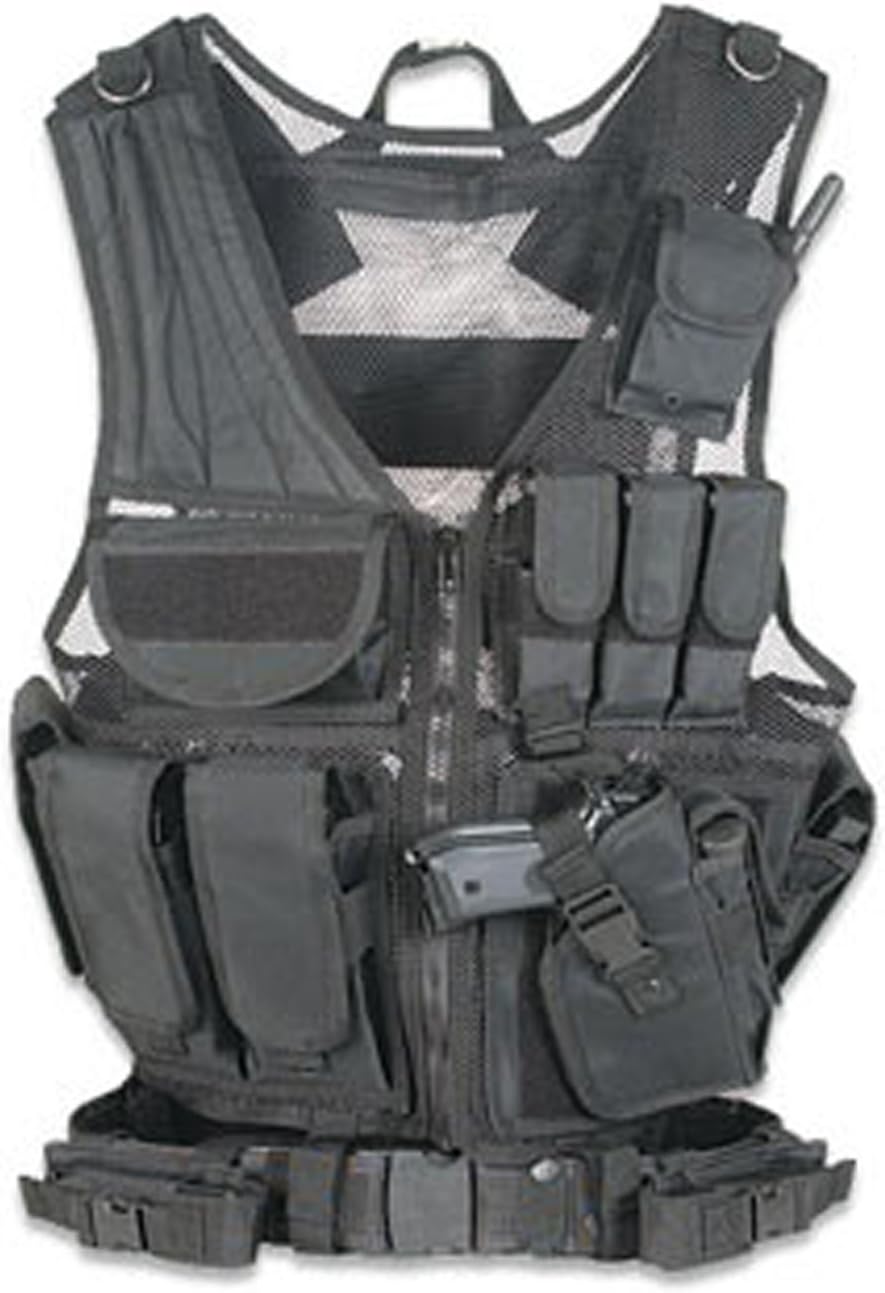 Global Military Gear Tactical Vest (Black), Tactical Vests Amazon Canada