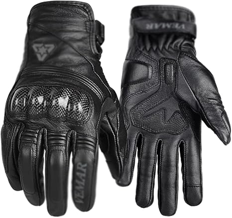 WQXD Retro Motorcycle Riding Gloves 