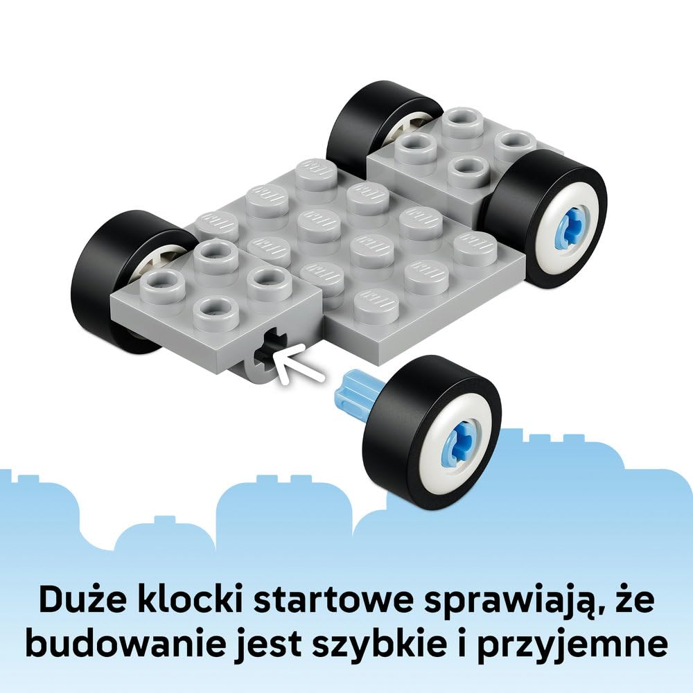 LEGO Blue Babunie z Bingo i Blue, zabawka konstrukcyjna dla dzieci, zestaw z samochodem, ogrodem i postaciami z serialu, pomysł na prezent dla chłopca i dziewczynki od 4 lat 11216