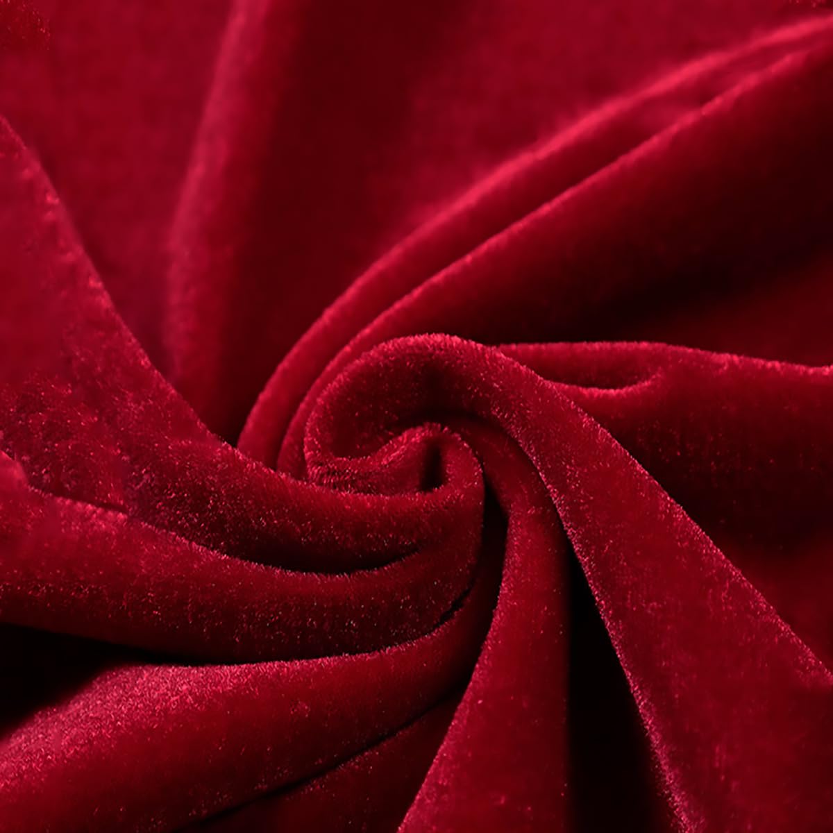 Medium Thick Stretch Velvet Fabric 160cm Wide Velour Fabric Sold by Meter for Upholstery Curtain Home Furnishing Backdrops Upholstering Furniture Tablecloths(Color:5 Burgundy)