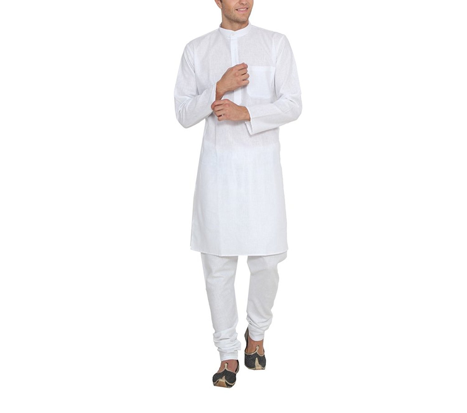 royal kurta Men's Linen Cotton Kurta Pyjama-picture-37