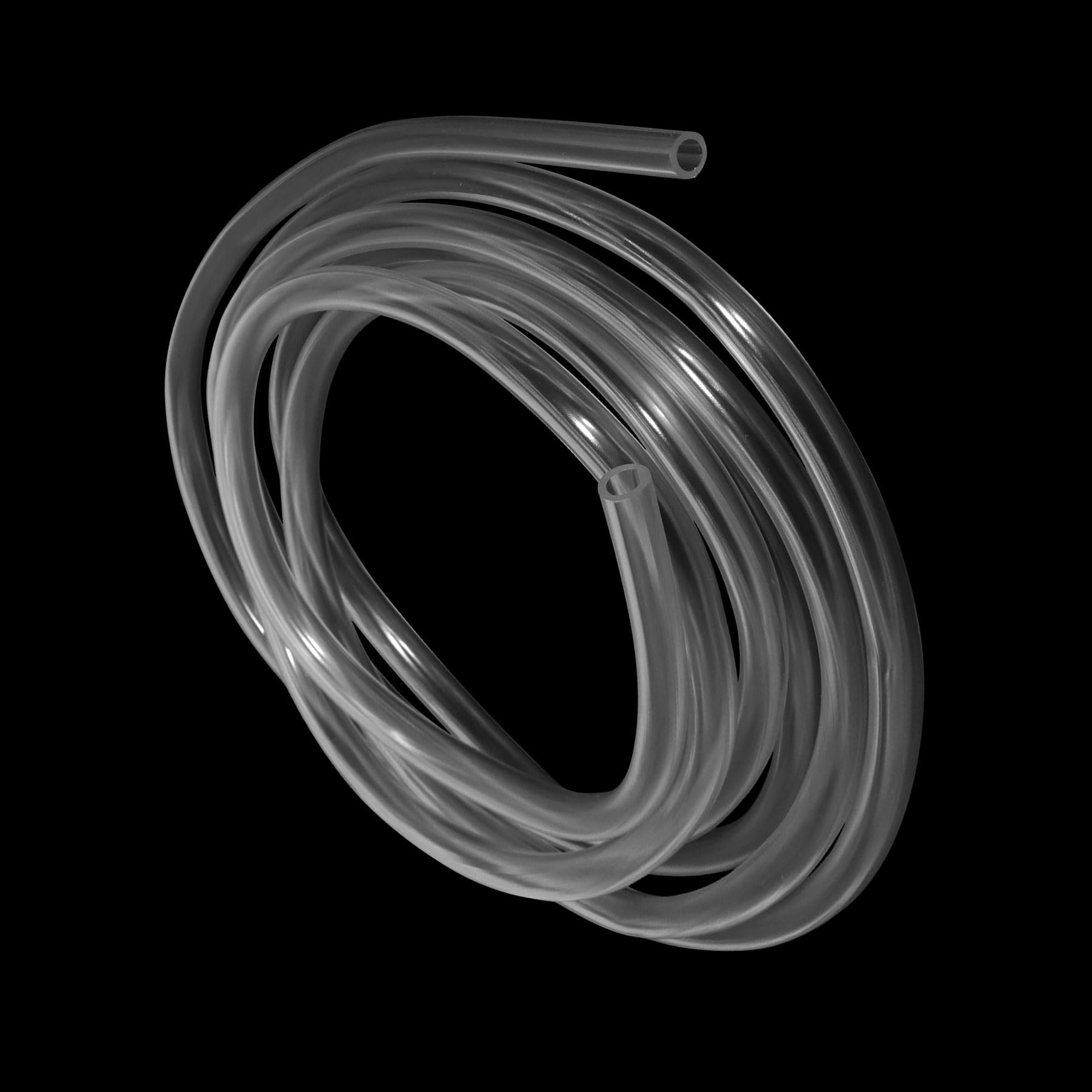 iMeistek Plastic Flexible Tube Pipe,7mm ID x 9mm OD 3M Length Food Grade PVC Clear Vinyl Tube Hose for Transfer Water and air