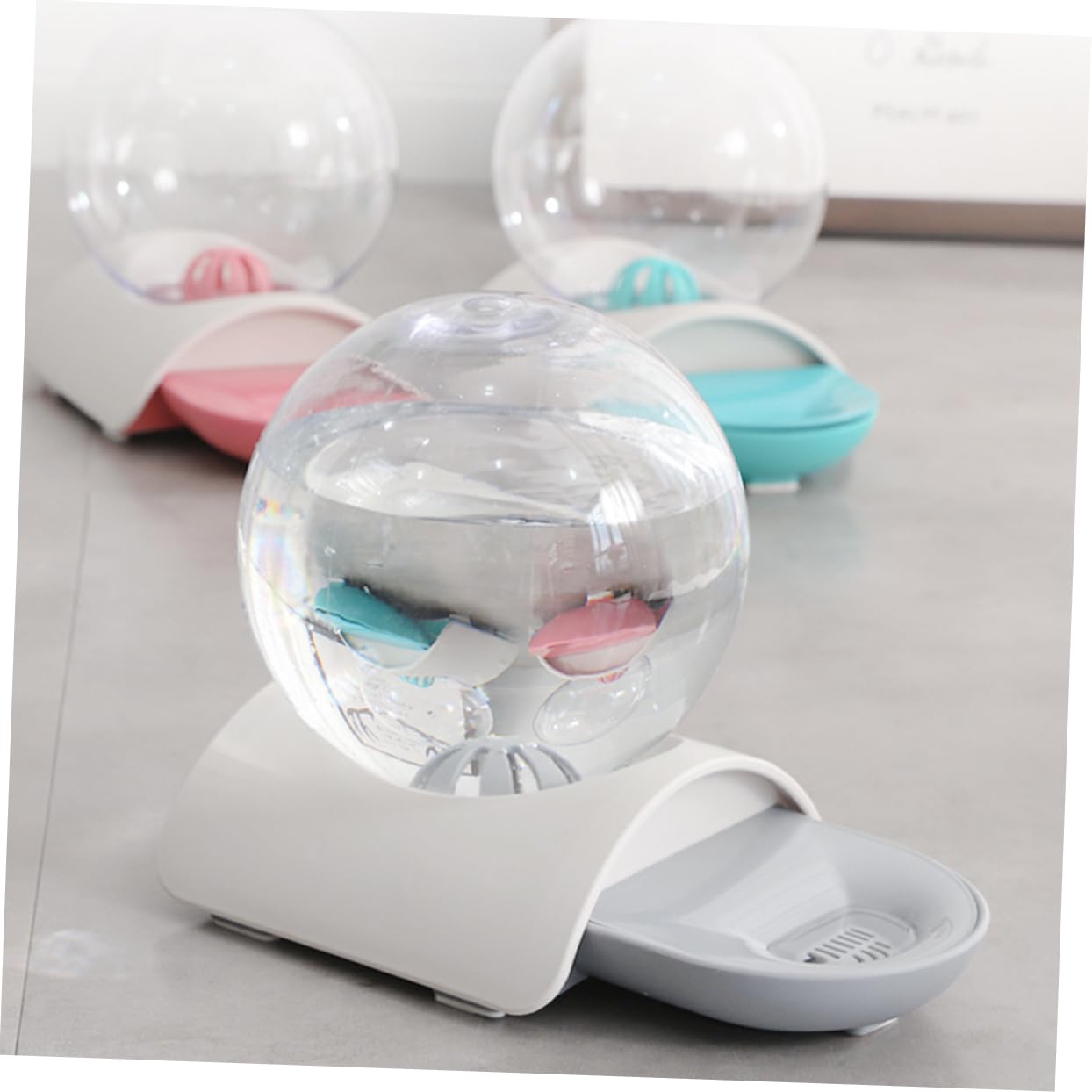 Mipcase Bebedero Automático y Tienda de Mascotas para Uso en Casa Material Acrílico y ABS de 2.8 litros Fácil de Limpiar para Perros y Gatos Adecuado para Uso en Casa y Tienda de Mascotas