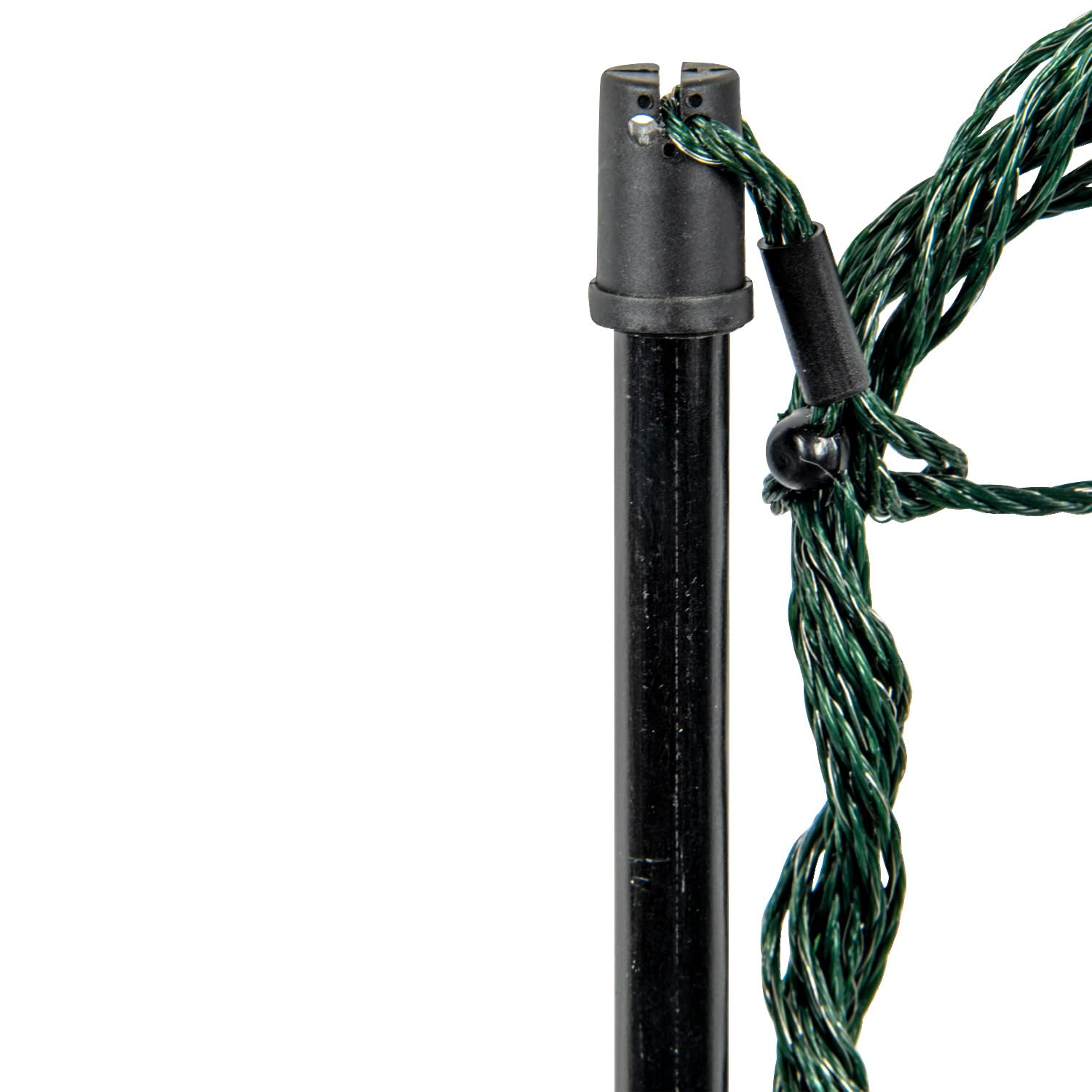 horizont Filet à volaille strongLine 110E, 15 piquets en fibre de verre - double pointe 50 m 110 cm de haut - avec électricité, clôture mobile pour poules