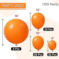 Vista 253 de PartyWoo Nude Balloons 100pcs 12 Inch Apricot Boho Fall Neutral Latex Helium Balloons for Graduation Wedding Anniversary Birthday Boy Baby Shower