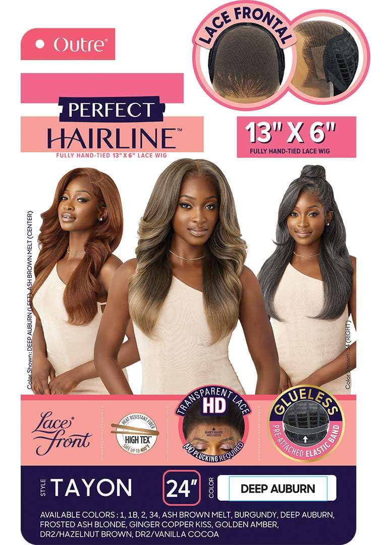 Amazon.com : Outre Lace Front Wig - Perfect Hair Line 13X6 - Tayon