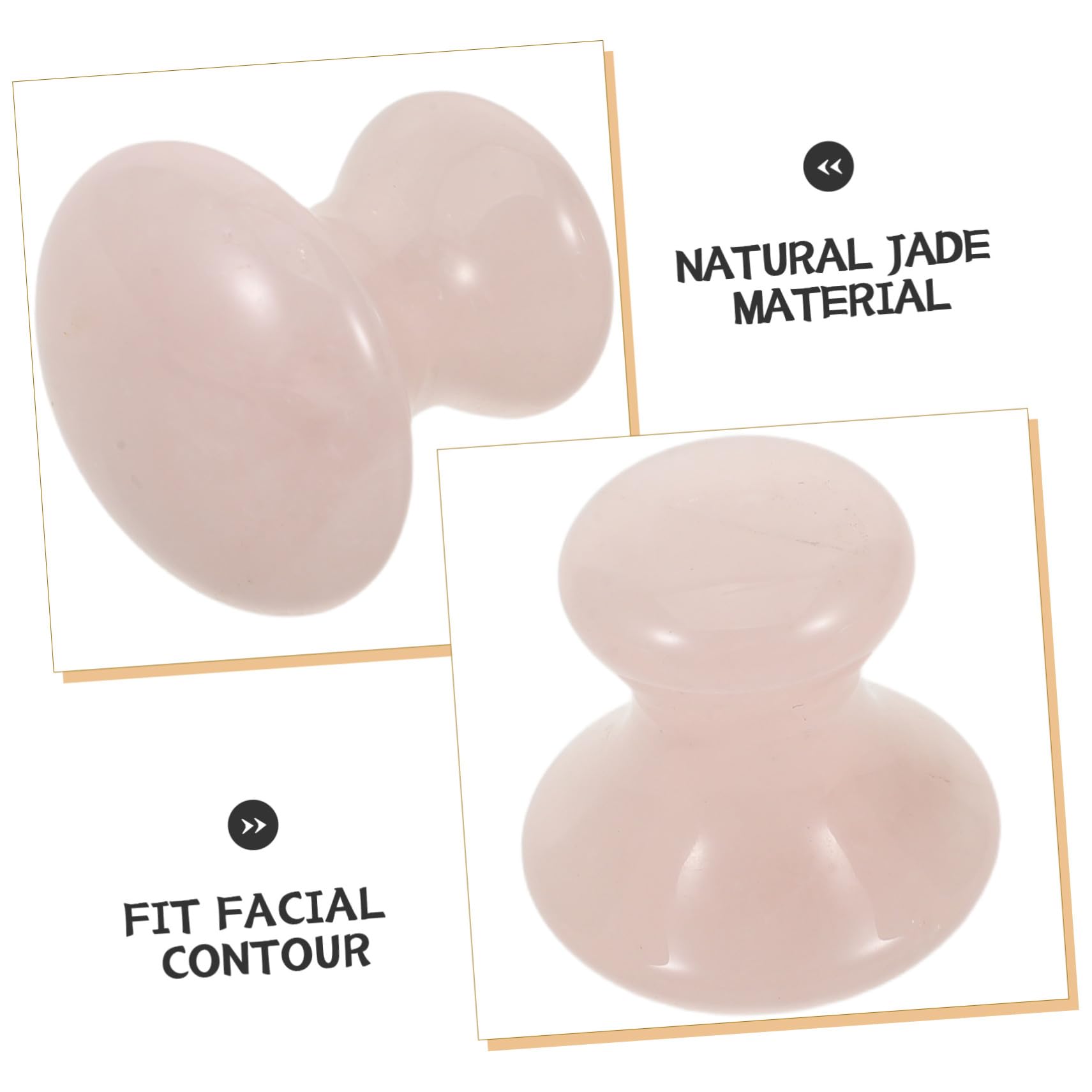 Healvian 3stücke Gesichts-gua-sha-stein mit Massagestein-pilz Kristall-gesichtsmassagegerät Gua-sha-gesichtswerkzeug zum Abschaben Des Gesichts Gua-sha-massagestein für Zuhause