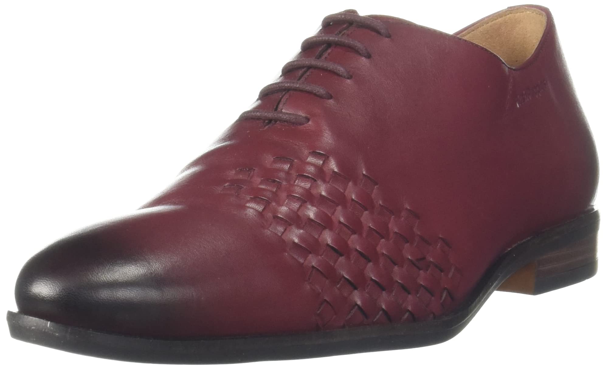 Hush Puppies Mens Charles Weave E Red Oxford - 8 UK (8345680) (B09XDHHG4L) Amazon Price History, Amazon Price Tracker