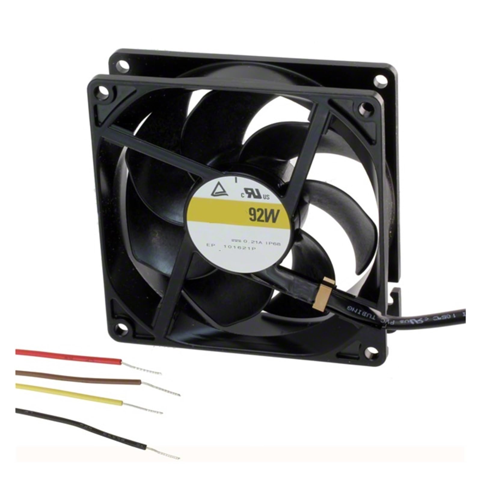 ZBWZXBDJ 9WL0912P4H001 12VDC FAN 92X92X25mm 1.8W 4wire 3150RPM
