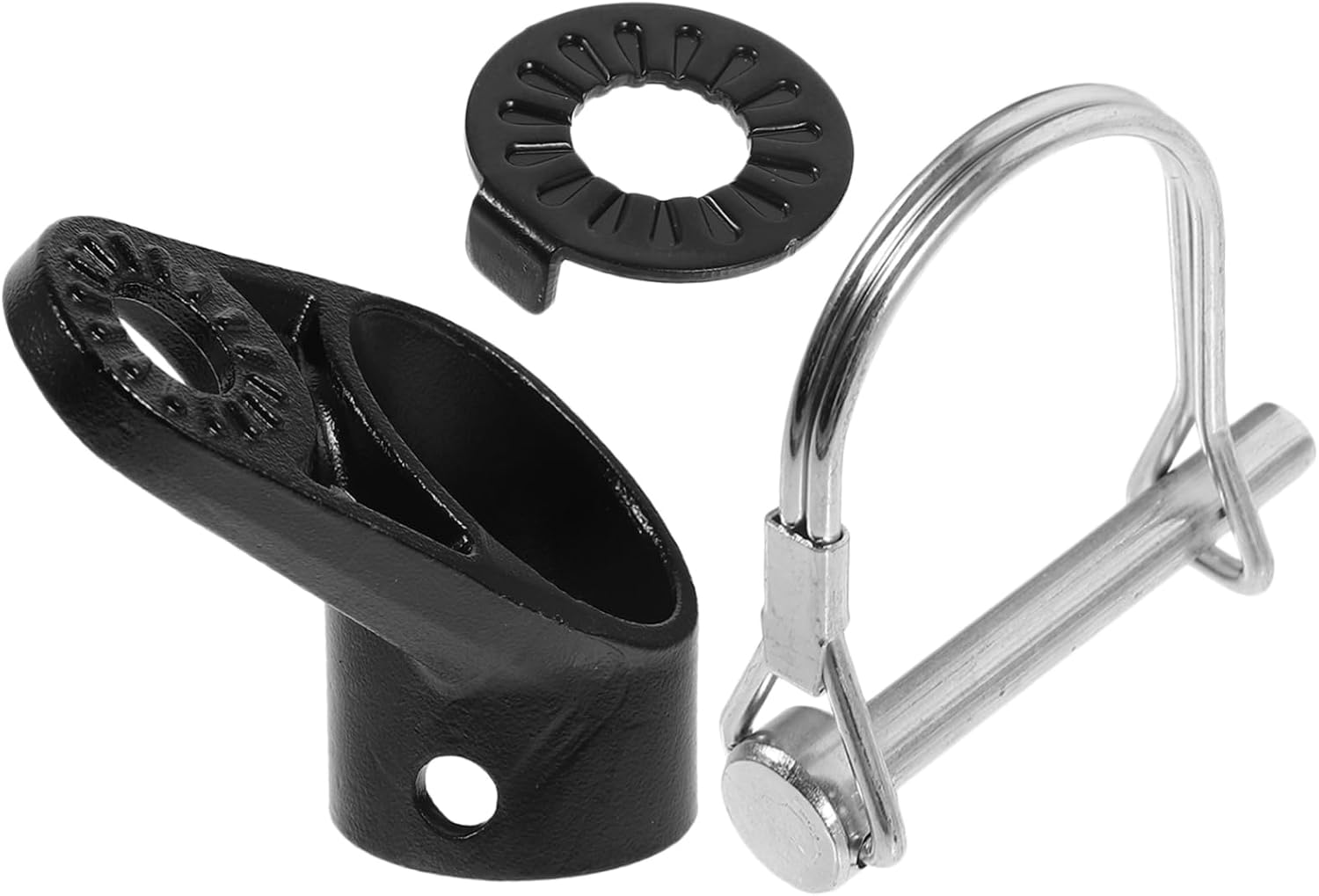 Yardwe 1set Professional Bike Trailer Coupler Metal Hitch Device Trail Hitch Adapter for Trailer