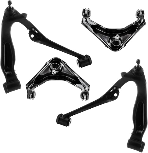 Miniatura 93 de Detroit Axle - Kit de brazos de control delanteros de 4 piezas para Nissan Cube 2009-2014, Nissan Versa 2007-2012 2 brazos de control inferiores con